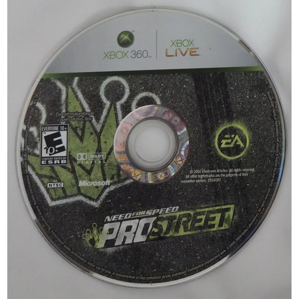 Need for‎ Speed ProStreet (Microsoft Xbox 360, 2007) Complete in Box CIB TESTED